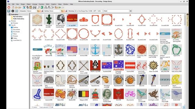 Wilcom EmbroideryStudio e4 Decorating смотреть онлайн