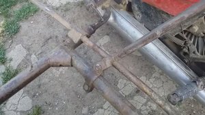 Варим фаркоп на мотоцикл иж... Зачем??!