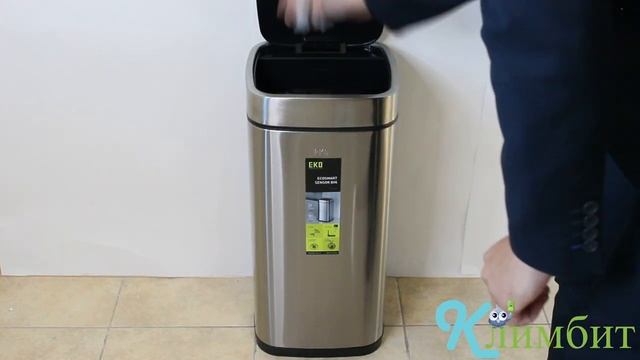 EKO Сенсорное мусорное ведро премиум класса ECOSMART 21 л __ Климбит смотреть онлайн