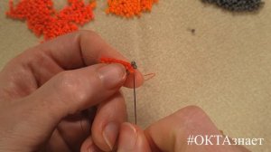 Уроки бисероплетения. Техника кирпичное плетение.