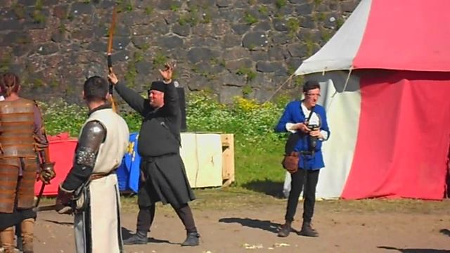 "Средневековая сказка"Выборг 2015.Конец истории про Айвенго. смотреть онлайн