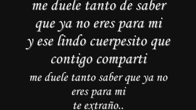 TE EXTRAÑO - XTREME (LETRA) смотреть онлайн