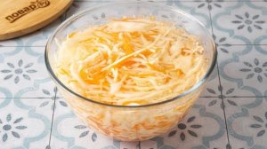 Салат из свежей капусты и моркови