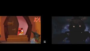 Angry Birds Toons Vs FNAF Sparta remix Parsion