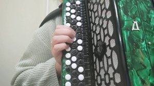 песня А река течет, припев, правая рука, на баяне, разбор. ! Обучение 89277382068