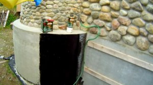 Жидкий пергамин. Полимерная водовытесняющая композиция для защиты от влаги.