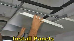 Clip In Metal Ceiling Snap In Metal Celing