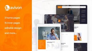 Avivon - Pure Business Consulting & Finance PSD Template | Themeforest Website Templates and Themes