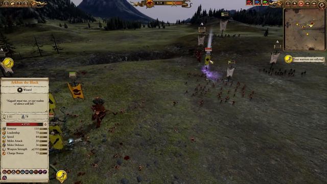 DRAMATIC FINISH AT WARPSTONE CRATER! - Beastmen vs. Tomb Kings - Total War Warhammer 2 смотреть онлайн