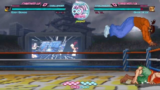 Eddy Gordo VS Ghost Kick - Capoeira MUGEN Battle [Tekken VS Martial Masters] смотреть онлайн