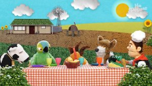 Петушок не хочет есть овощи - Кукольная ферма |  На ферме у Зенона