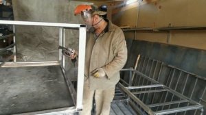 Изготовление мангальной зоны, часть 2 - Мойка