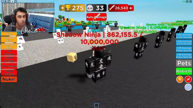 Roblox But Every Second You Get +1 Damage смотреть онлайн