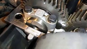 Метки валов при снятии ГБЦ, Geely mk cross