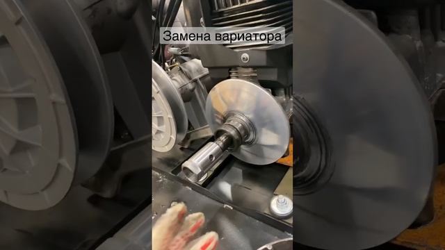 Замена вариатора Альпина #буран смотреть онлайн