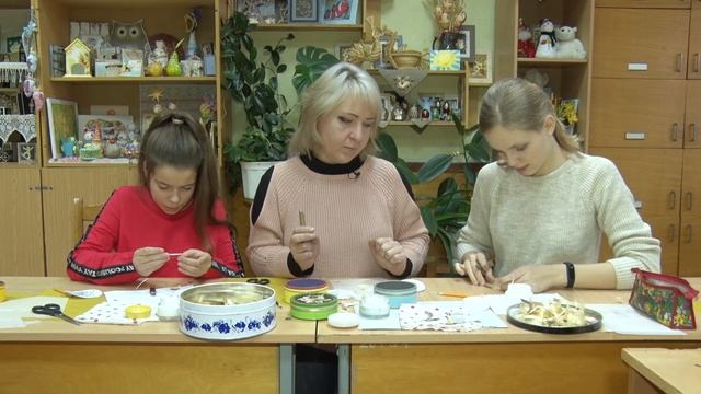 Давай научу. Выпуск от 28.11.2018. Аппликация из соломки смотреть онлайн