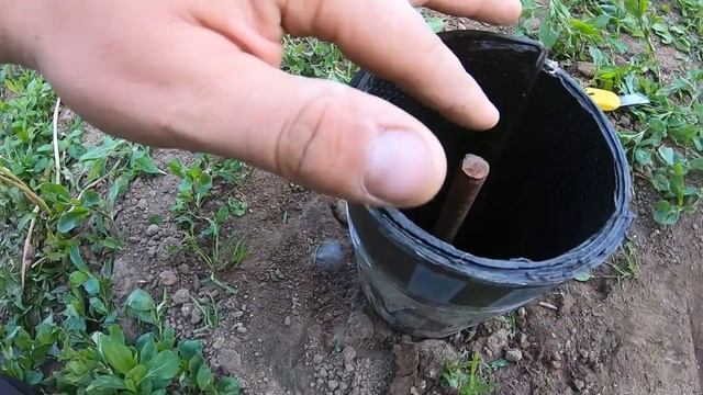 Столбчатый фундамент для сарая. Фундамент дёшего. Каркасный крольчатник ч.1