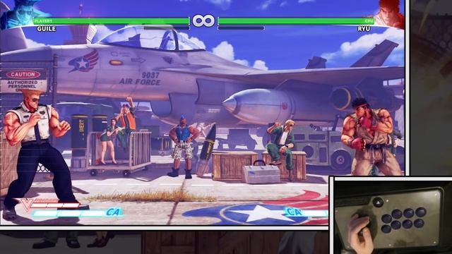 SFV Guile: Dash into Critical Art [Breakdown and demo] смотреть онлайн