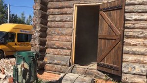 Очистка сруба