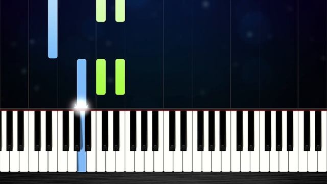RUSH E - EASY Piano Tutorial
