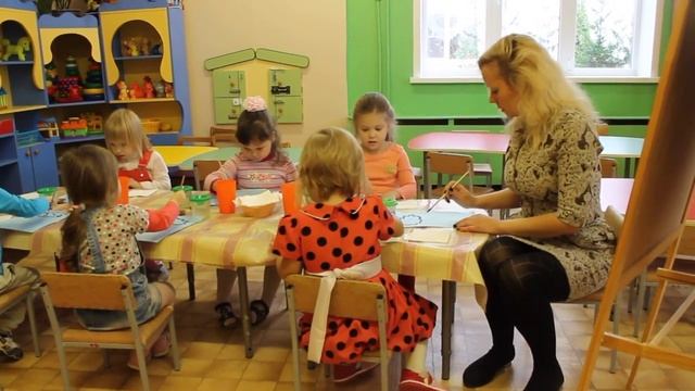Обучение рисованию детей дошкольного возраста (младшая группа)