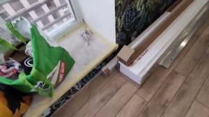 Укладка ламината без порогов! Обзор объекта и ламината AlsaFloor.
