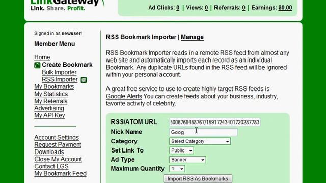 How-to import RSS feed into Link Gateway смотреть онлайн