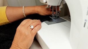 Сшивание боковых швов на швейной машине