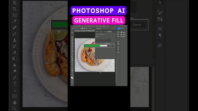 Photoshop Generative fill | Generate an pizza ? Photoshop amazing tools