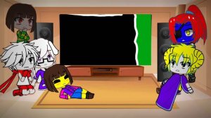 РЕАКЦИЯ UnderTale НА ULB vs DustDust