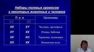 Биология 5.Закономерности наследования. Генетика пола