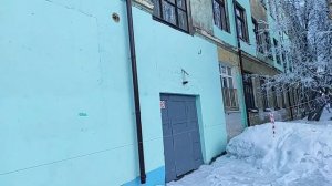 Мурманск.Школа 26.Бывший Межсоюзный Дворец Культуры 1февраля 2022 г.