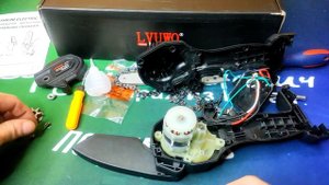 Аккумуляторная цепная ручная пила LYUWO LW D20 обзор, разборка, тест.