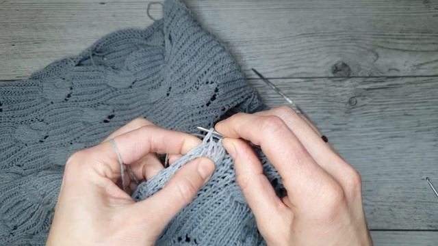 Свитер "КОШАЧЬИ ЛАПКИ" Часть 4. смотреть онлайн