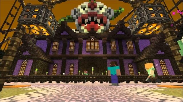 Halloween Menu - Minecraft Mash Up Pack Music смотреть онлайн