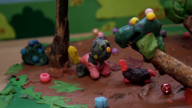 Детские забавы. Пластилиновый мультик смотреть онлайн