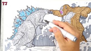 Digital Drawing Godzilla vs. Kong