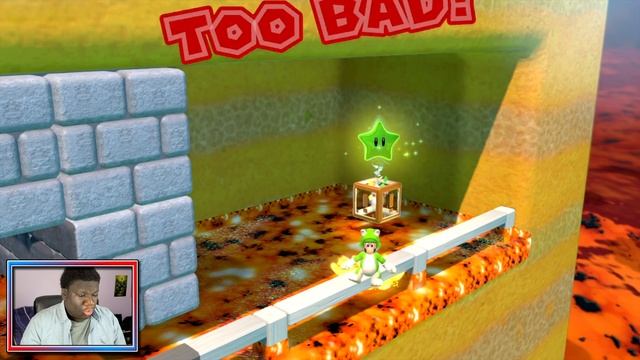 Super Mario 3D World but...THE FLOOR IS LAVA!