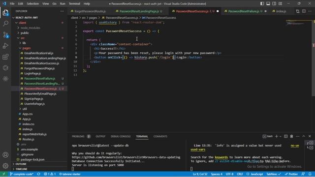 4.5 Handling Success and Error Pages смотреть онлайн
