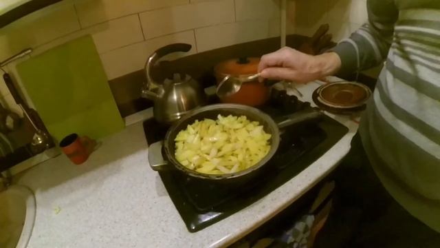 Как правильно жарить картошку(малоизвестный)