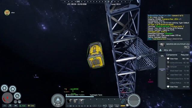 БКП#08: Большое Ко[с]мическое Путешествие. (Space Engineers PVP Server XENUS TWIN) смотреть онлайн