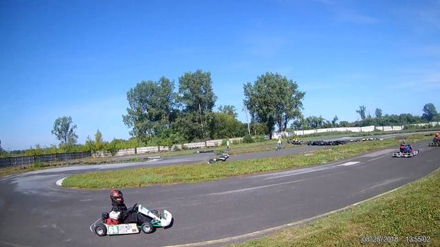 Класс Кадет. 2 этап Открытого Чемпионата г. Кемерово по картингу смотреть онлайн