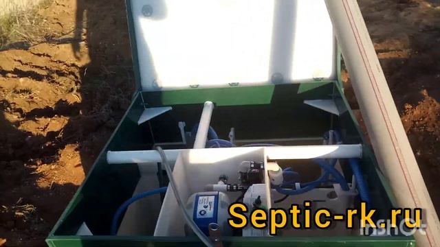 Септик для дома Астра 9 в Севастополе, Андреевка. Монтаж. Thomas AP-100. смотреть онлайн