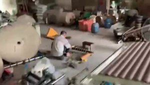 Продольная резка картонных втулок