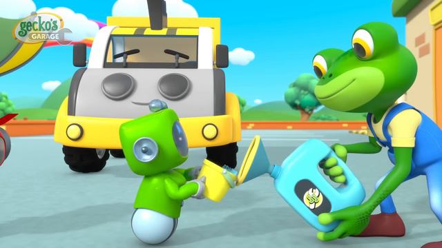 High-Flying Fire Truck | Gecko's Garage | Cartoons For Kids | Toddler Fun Learning смотреть онлайн