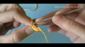 Вязание шнура крючком