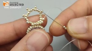 Renkli İnci Bileklik yapımı. Colorful Pearl Bracelet making. Beaded Tutorial. Pandahall Selected