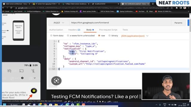 Types of Firebase Cloud Messaging - Push Notification Variants in Android Using FCM - Android Studi смотреть онлайн