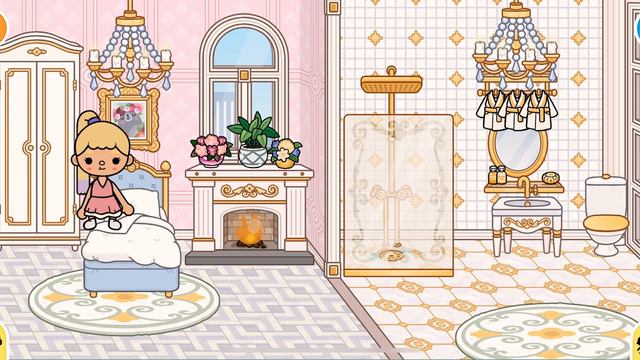 Отдых в отеле! Toca Boca World