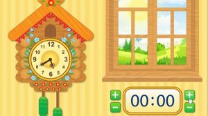 Учимся определять время. Мультик для малышей